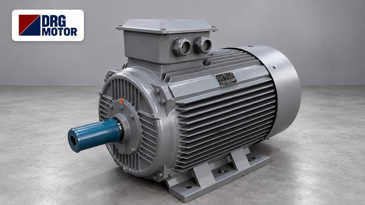 DRG Motor IE3 döküm gövde elektrik motoru