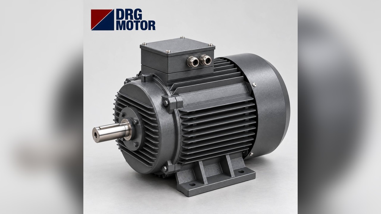 DRG Motor pik döküm gövde trifaze elektrik motoru