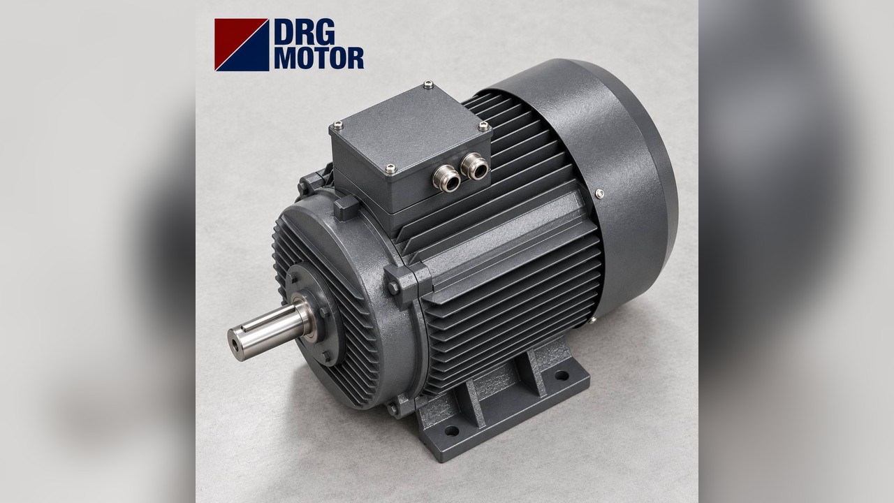 DRG Motor ayaklı B3 asenkron elektrik motoru