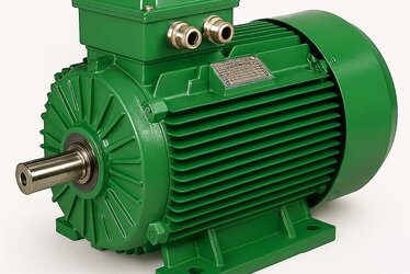 Industrial 110 kW 1500 RPM Electric Motor