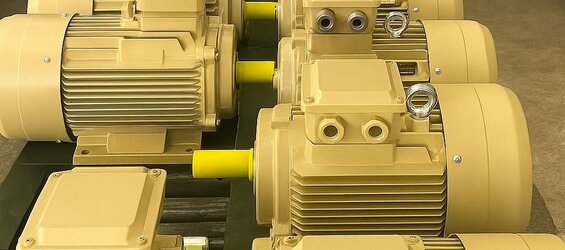 3 kW 1000 Devir Elektrik Motoru
