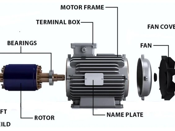 Large plage de puissance : de 0,37 kW à 355 kW, différentes options de puissance disponibles - DRG MOTOR