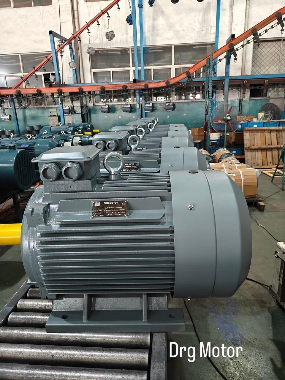90 kw (125 HP) 1500 d/d 380 V Trifaze  Elektrik Motoru - Pik Döküm - DRG MOTOR,