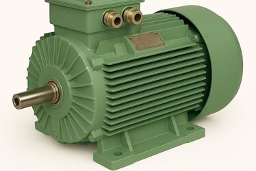 90 kW (125 HP) 3000 D/D Pik Döküm Elektrik Motoru - DRG MOTOR,