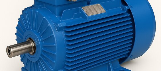 355 kW (485 HP) 1500 d/d IE3 Pik Döküm Trifaze Elektrik Motoru - DRG MOTOR,