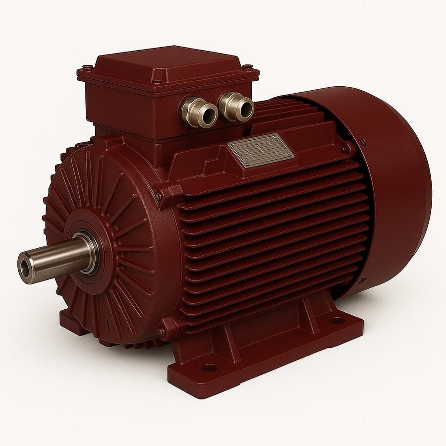 1 Fazlı Asenkron Elektrik Motoru