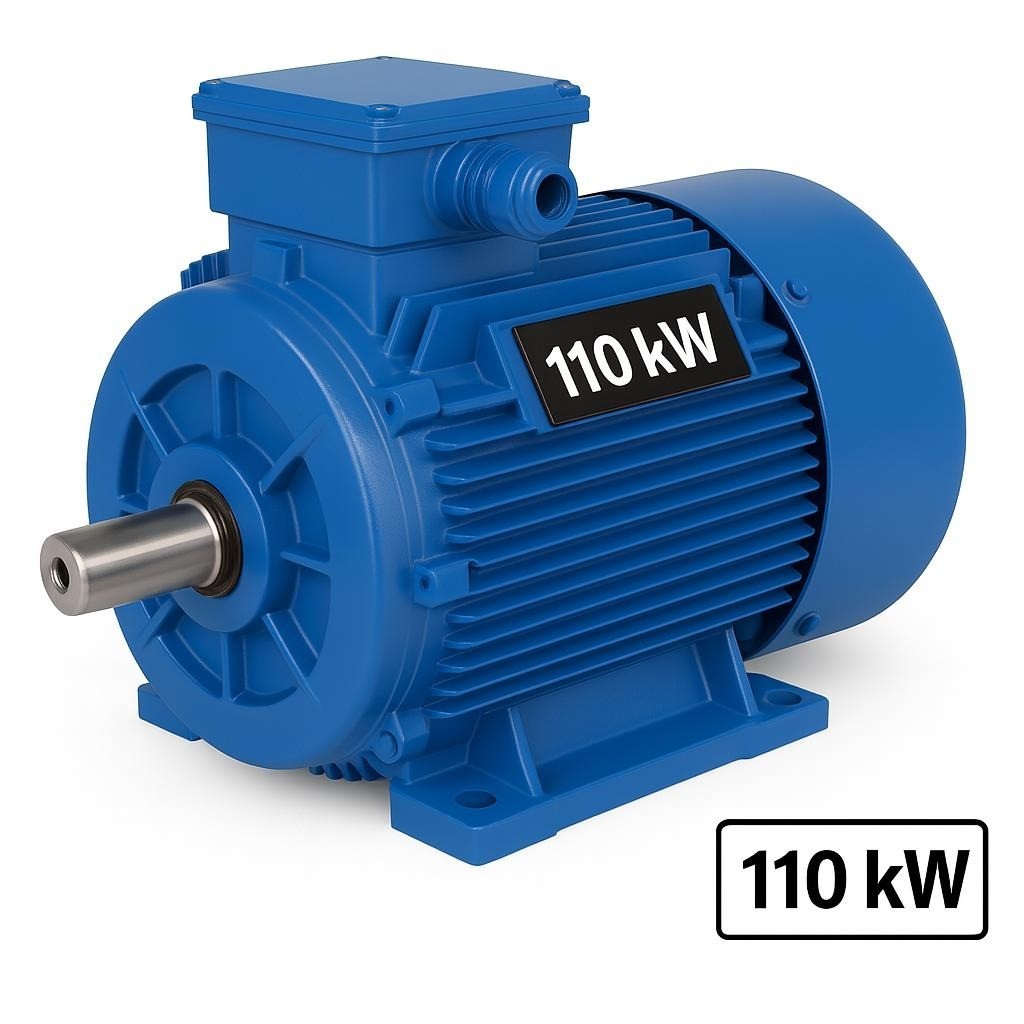 110 kW - 1500 d/d Pik Döküm Elektrik Motoru IE4 - DRG MOTOR,