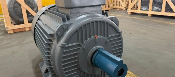 315 kW (430 HP) 1500 d/d IE3 Döküm Gövdeli Trifaze Motor - DRG MOTOR