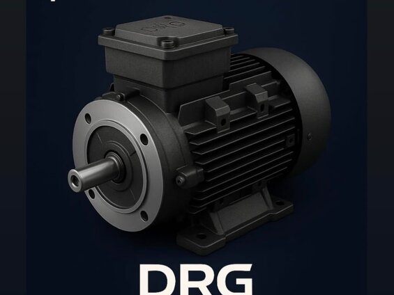 Sanayi Tipi Enerji Tasarruflu Elektrik Motorları DRG MOTOR, İZMİR,