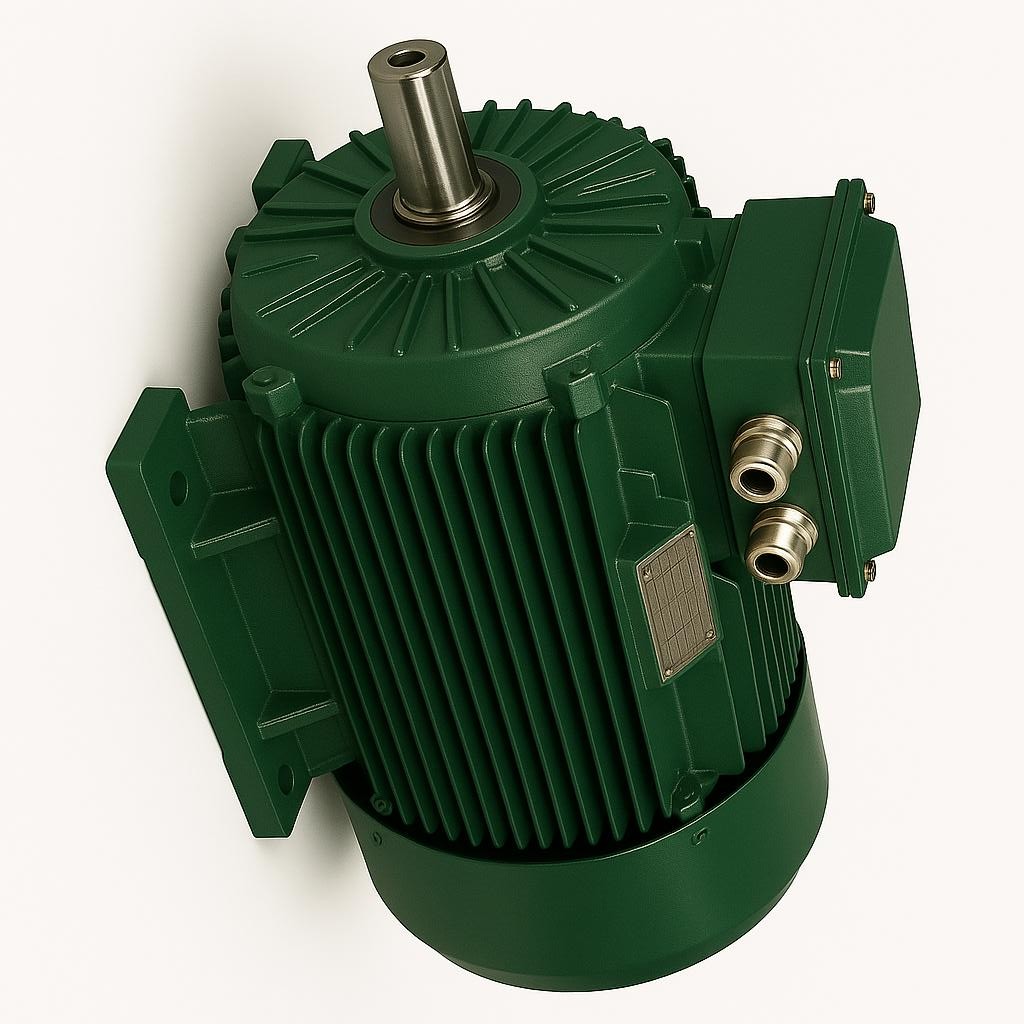 Taş Kırma Tesisleri İçin AC Motor