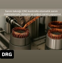 DRG MOTOR – Peak Energy Efficiency: IE4 kW DRG Electric Motors,