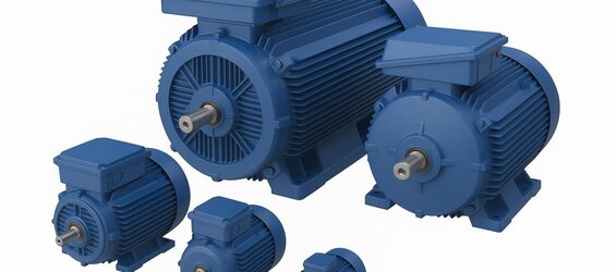 High Impact-Resistant Industrial Electric Motors
