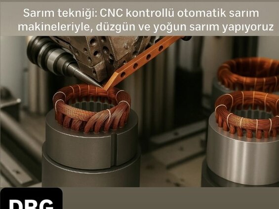 DRG Elektrik Motorları ile Üretimde Sürdürülebilir Güç,