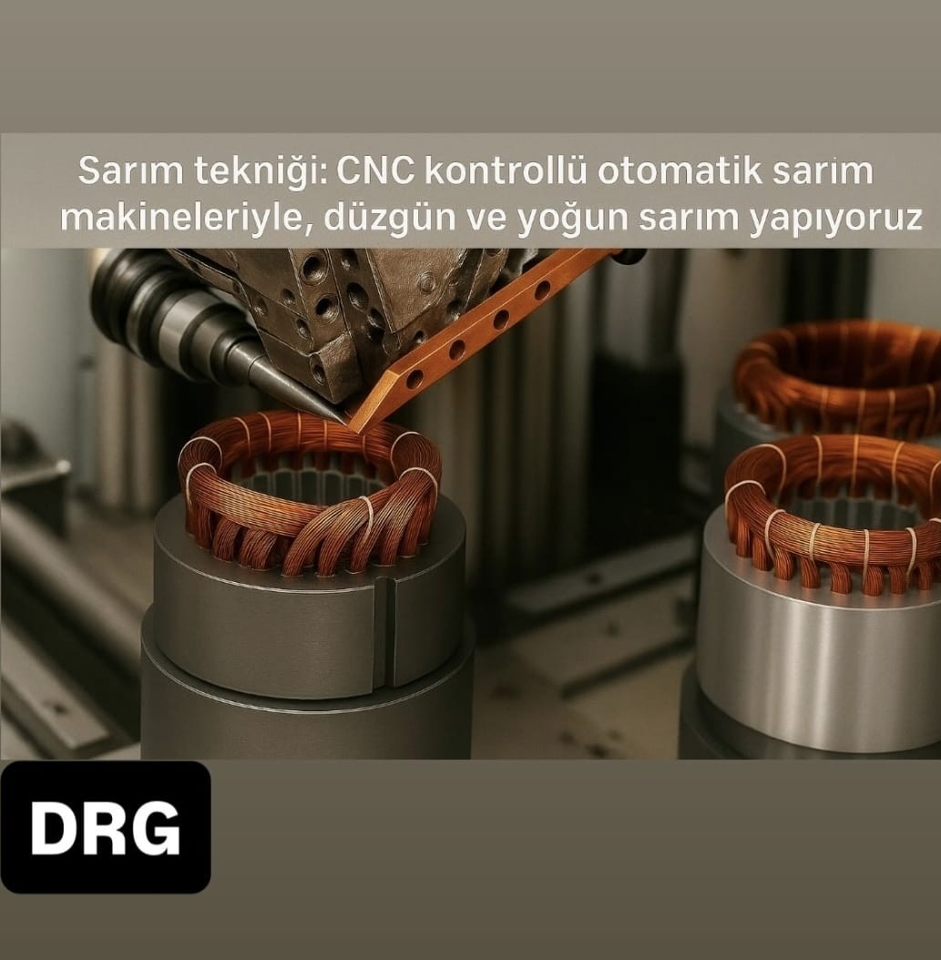 DRG Elektrik Motorları ile Üretimde Sürdürülebilir Güç,