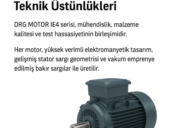 Solutions de puissance de nouvelle génération en classe énergétique DRG MOTEURS ÉLECTRIQUES – Moteurs Électriques à Haut Rendement