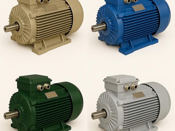 Moteur électrique de nouvelle génération à haut rendement, de faible à forte puissance en kW