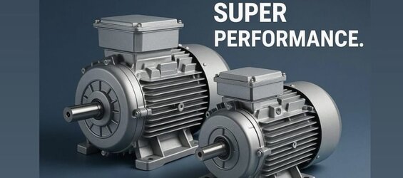 355 kW (485 HP) 1500 rpm IE3 Cast Iron Three Phase Electric Motor - DRG MOTOR,