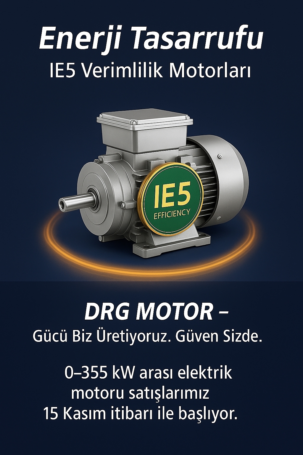 Beton Santralleri, Taş Kırma Tesisleri için Uygun Fiyatlı DRG Elektrik Motorları,