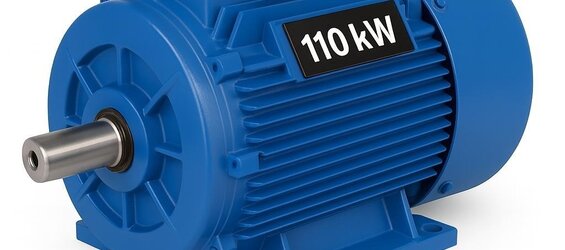 110 kW 1500 Rpm Electric Motor