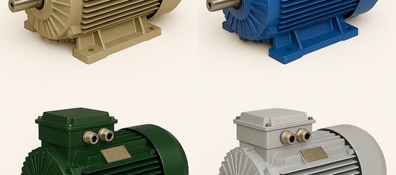 Drg Motor 7.5 kW 1000 RPM New Generation Electric Motor