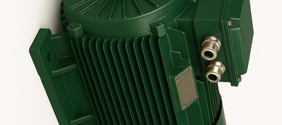 DRG MOTOR 250 kW 1000 RPM NEW GENERATION ELECTRIC MOTOR
