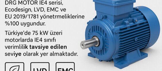 110 kW - 1500 rpm Cast Iron Electric Motor IE4 - DRG MOTOR,