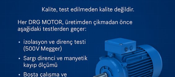 İzmir'de Elektrik Motoru Satan Firmalar, DRG MOTOR