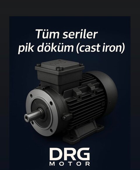 IE4 and IE5 Series DRG Electric Motors Izmir