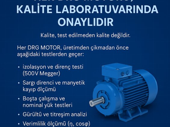 22 kW 1000 Devir Elektrik Motoru