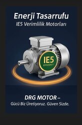 IE4 ve IE5 Elektrik Motorlarının Avantajları Nelerdir - DRG MOTOR,
