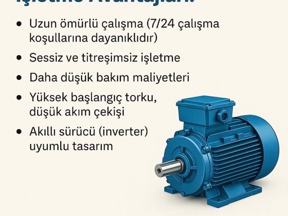 3 Fazlı Asenkron Elektrik Motorları - DRG MOTOR.