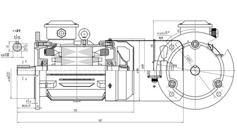 100L Montaj Çizimi B5 (Üst Kontur)