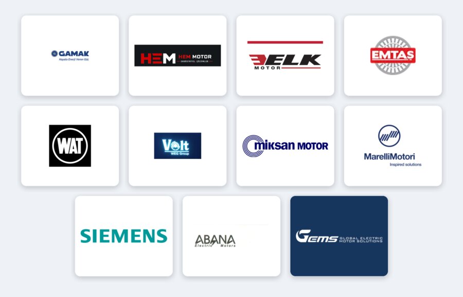 Elektrik Motoru Markaları ve Elektrik Motoru Üreticileri