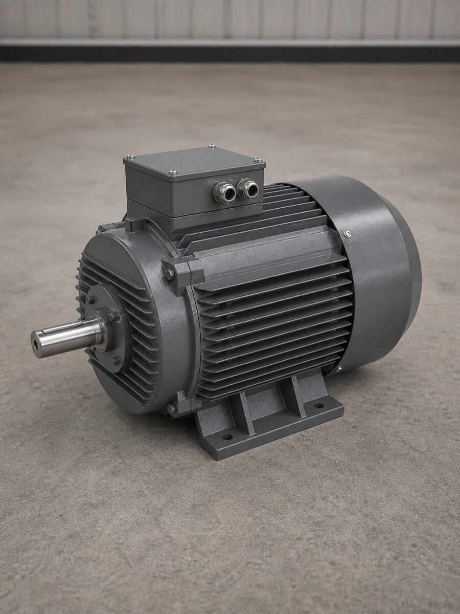 4 kW Elektrik Motoru - 4 kw 3 fazlı Elektrik Motorları