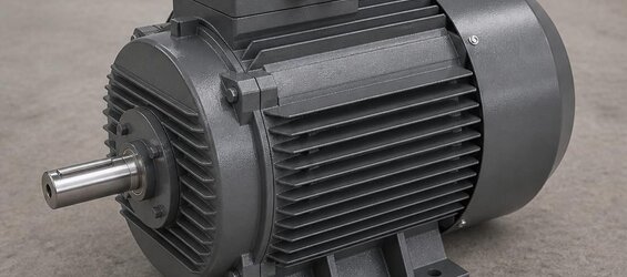 4 kW Elektrik Motoru - 4 kw 3 fazlı Elektrik Motorları