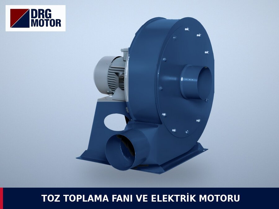 Dust Collector Fan with Electric Motor