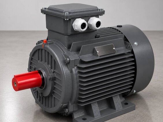 Moteur électrique de forte puissance en kW à 1500 tr/min