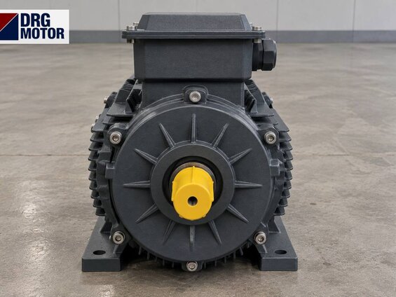 Moteur de groupe hydraulique de filtre-presse : régime de fonctionnement et montage