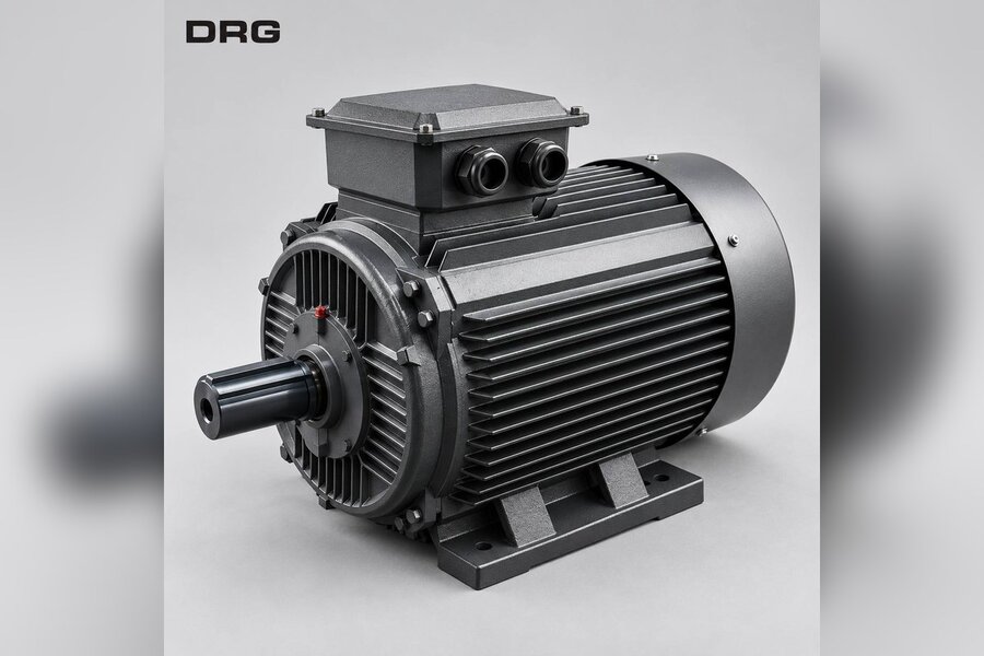 Industrial Polishing Machine Electric Motor: Speed and Shaft Load Industrial Polishing Machine Electric Motor: Speed and Shaft Load