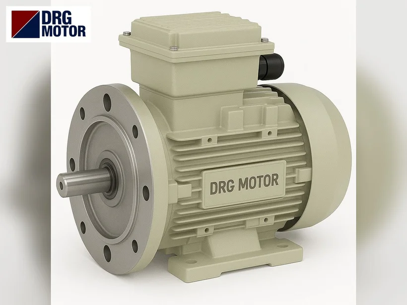 Two-pole foot-mounted DRG MOTOR three-phase electric motor for belt drive