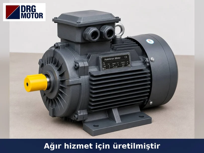 Bulgur Mill Electric Motors – heavy-duty cast iron DRG MOTOR three-phase electric motor