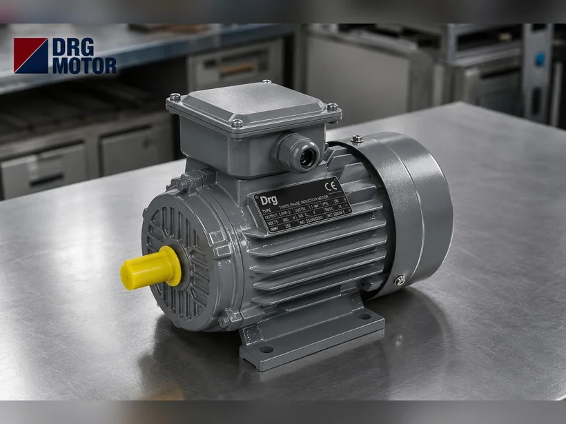 2-pole DRG MOTOR three-phase electric motor for high-speed belt-driven arbors