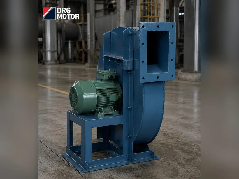 Foot-mounted cast iron DRG MOTOR three-phase electric motor for dryer drum and fan drives