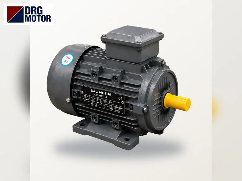 Foot-mounted 4-pole DRG MOTOR three-phase electric motor with aluminium housing Foot-mounted 4-pole DRG MOTOR three-phase electric motor with aluminium housing