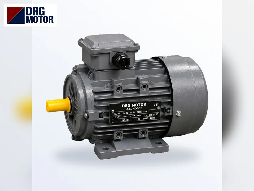 Lightweight low-power DRG MOTOR three-phase electric motor with aluminium housing