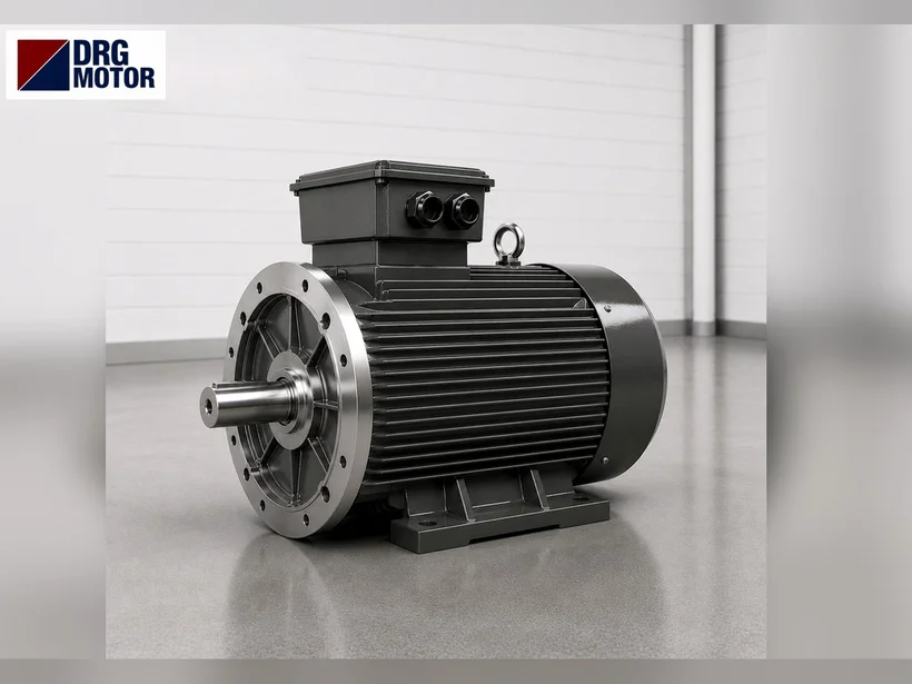 DRG B5 flange three-phase motor for a parallel shaft gearbox input