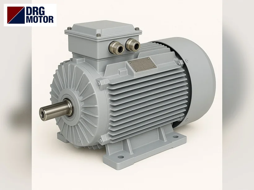 Foot-mounted 2-pole DRG MOTOR three-phase electric motor for belt and pulley drive Foot-mounted 2-pole DRG MOTOR three-phase electric motor for belt and pulley drive