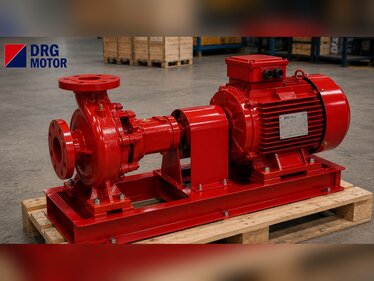 Water Treatment Plant Electric Motors
