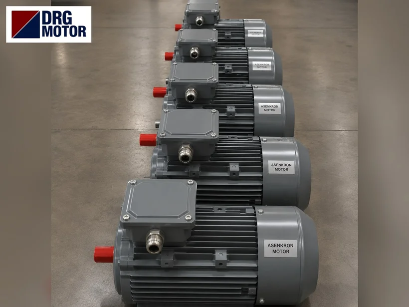 Flange-mounted DRG MOTOR three-phase electric motor for gearbox connection
