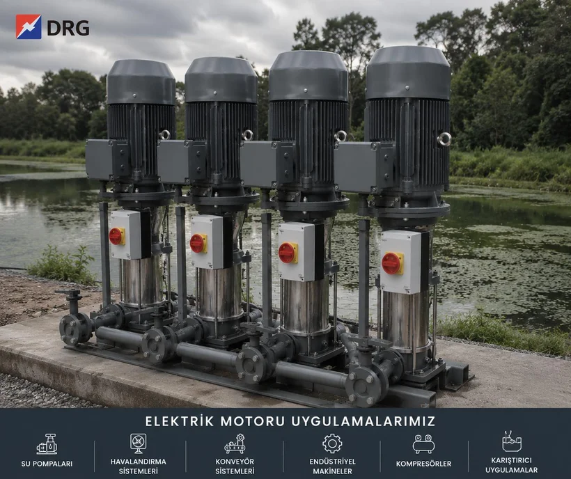 Hidrofor sistemi için monofaze ve trifaze elektrik motoru karşılaştırması
